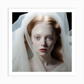 Portrait Of A Young Woman 2 Art Print