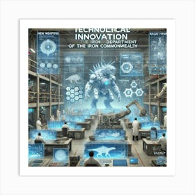 Technological Innovation Department Iron Commonwealth Art Print