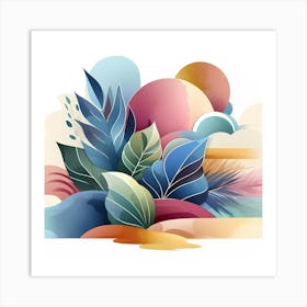 Abstract Background 3 Art Print