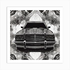 Mercedes Benz 5 Art Print