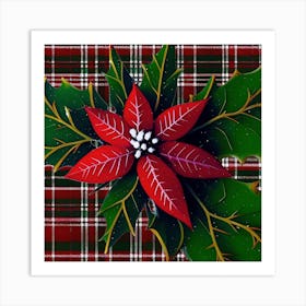 Poinsettia Art Print