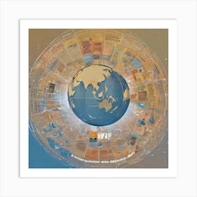 Envision A Future Where The Ministry For The Future Has Been Established As A Powerful And Influential Government Agency 65 Art Print