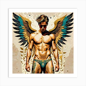 Male Angel Art Print
