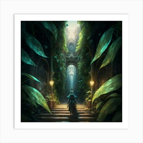 Dark Forest Art Print