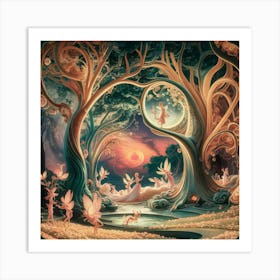 Fairy Forest Art Print