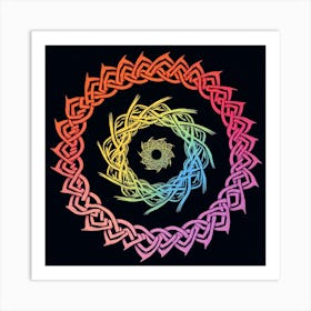 Asm Celtic Rainbow Spirals A864217e 4b36 4af5 A24c 9e18424bc393 Art Print