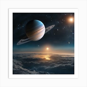 Saturn 14 Art Print