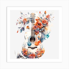 Acoustic Guitar Art Print