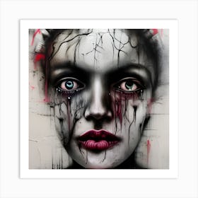 'Dead Girl' 1 Art Print