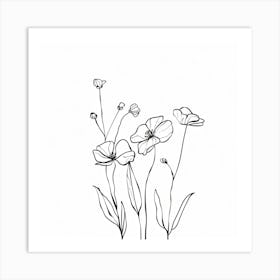 Poppies 69 Art Print