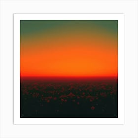 Sunset 10 Art Print