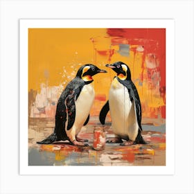 Penguins 8 Art Print