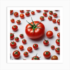 Tomato Stock Videos & Royalty-Free Footage 1 Art Print