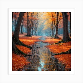 Autumn Forest Art Print