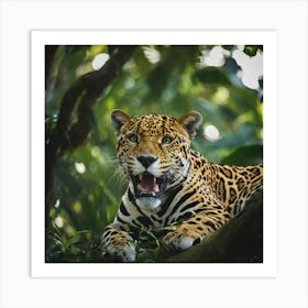 Jaguar Art Print