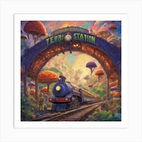 Terraria Station Art Print