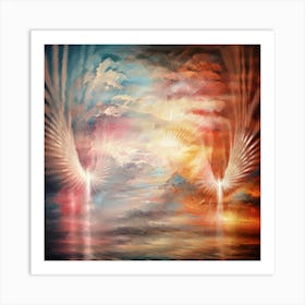 Angel Wings Art Print