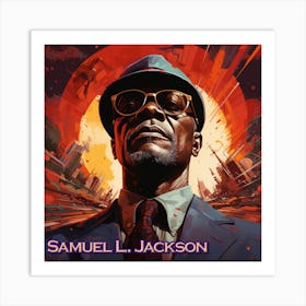 Samuel L Jackson 3 Art Print