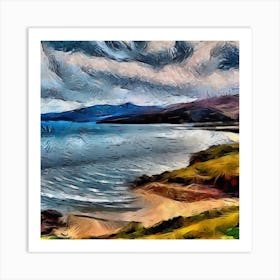 Scottish Highlands Seaside Series 7 Art Print