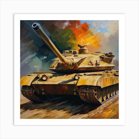 M60 Tank 1 Art Print