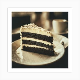 Chocolate Cake Art Print