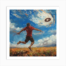 Frisbee 1 Art Print