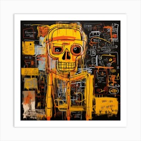 'The Skeleton' Art Print