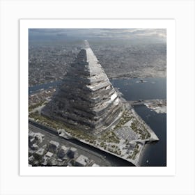 Pyramid Of Sydney Art Print