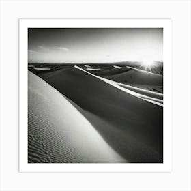 Sand Dunes 1 Art Print