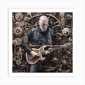 David Gilmour Welcome to the Machine Art Print