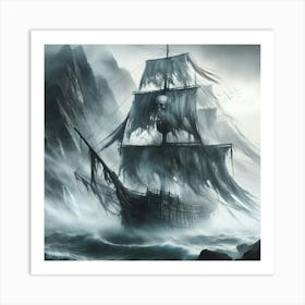 Pirate Ship 2 Art Print