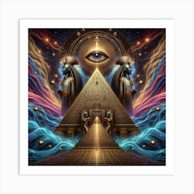 Magical Egypt: A Journey into Ancient Mysticism Art Print