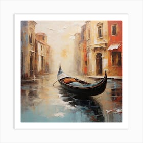 Gondola 2 Art Print