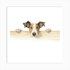 Whippet Dog Art Print