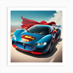 Super car Art Print
