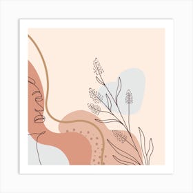 Floral Aesthetic (15) Art Print