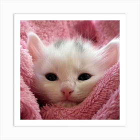 Cute Kitten Art Print