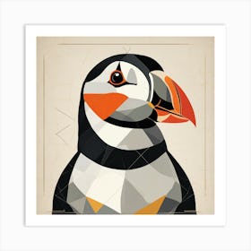 Puffin 4 Art Print