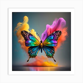 Best Quality Possible Of An Amber Phantom Butter (1) Art Print