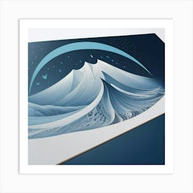 Mt Fuji Art Print