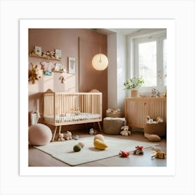 A Photo Of A Baby S Room 3 Art Print