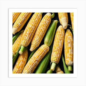 Corn On The Cob 8 Art Print