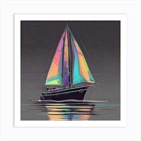 Sailboat Art Print