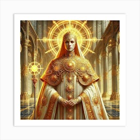 Solar Priest Converted Art Print