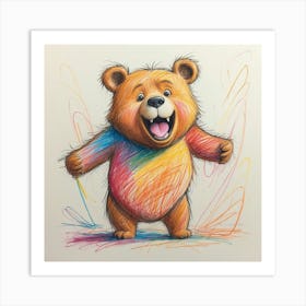 Teddy Bear 14 Art Print