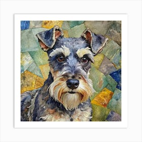 Schnauzer Art Print