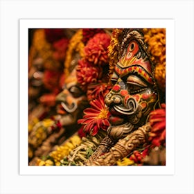 Sri Lankan Temple 2 Art Print