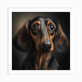 Dachshund Art Print