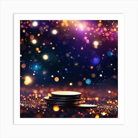 Bokeh Background 2 Art Print