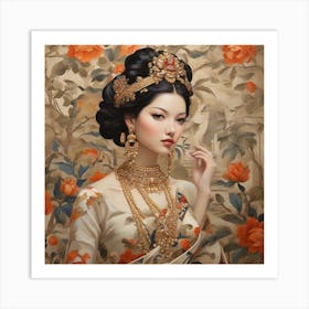 Chinese Woman 2 Art Print